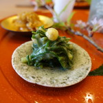 柚木元 - それぞれの山菜が個性を主張し、日本酒抜きには無理です