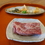 柚木元 - 何とナガスクジラの尾の身（絶品）