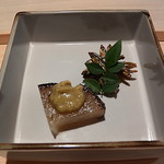 味勧屋 - 焼大根の蕗味噌と田作り