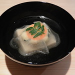 味勧屋 - 若竹真丈と胡麻豆腐