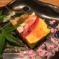 おたる政寿司 銀座 - 北海道野菜のゼリー寄せ