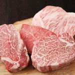 Domestic black beef A4 fillet Steak