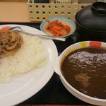 Matsuya - カレーぎゅう大盛 600円 ＋ キムチ 60円