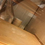 うどん屋 一本 - 麺はここで打っているよう。