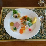 レストランテ 風 - 前菜3種