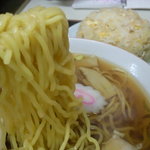 宝来軒 - チャーハンセットのﾗｰﾒﾝ