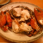 つるべ寿司 - どてぼり蟹、身が甘く、味噌濃厚！