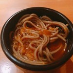 すし 喜邑 - 2017.3.  このこ蕎麦