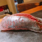 すし 喜邑 - 2017.3.  鯵