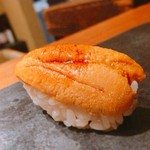 すし 喜邑 - 2017.3.  海胆