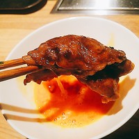 焼肉ホルモン 稲田 - 3枚重ねミルフィーユ