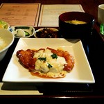 檸檬亭 - 今月のオススメMenu(ランチ) チキン南蛮定食 \600