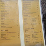 Boardwalk - ドリンクメニュー