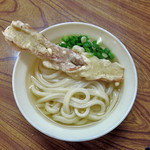 三谷製麺 - うどん１玉ｗｉｔｈちくわ天