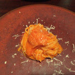 atri - 締めのパスタはピリリとトウガラシが効いている