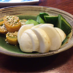 とり健 - お新香盛り