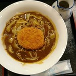 まんてん - カレーうどん大盛650円