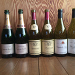 柳家 - この日いただいたワイン♪
