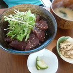 ソラニワホテルアンドカフェ - カツオのハリハリ丼