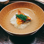 松川 - お椀 ホタテの真薯 バチコ
