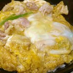 地鶏庵 - 親子丼アップ