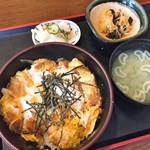 味処か久栄 - カツ丼(850円)