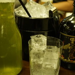 神田ヂンギス王 - 黒霧島とセット