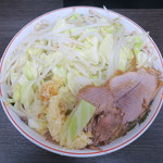 ラーメン二郎 - 小ラーメン＋野菜増しニンニク増し増し