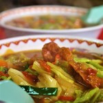 竜丹 - 激辛ラーメンと五目ラーメン