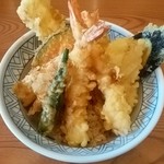 夢庵 - 特上天丼