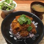 伝説のポークカレー（十五穀米）