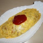 ロックキッチン1984 - ミニ･オムライス～ミニサイズはちょっと上等なお皿でどうぞ！