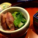 わらび野 - ホタルイカの酢味噌