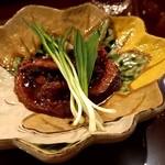 わらび野 - 鹿肉のユッケ