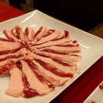 わらび野 - 猪肉