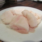 一番人気「ホルモン塩」（￥480）