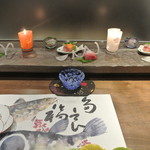 日本料理 潤花 - ２０１７年４月１５日のお造り１