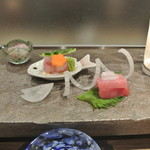 日本料理 潤花 - ２０１７年４月１５日のお造り３