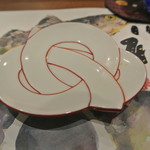 日本料理 潤花 - ２０１７年４月１５日のお造り取り皿