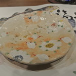 日本料理 潤花 - ２０１７年４月１５日の焼き物八寸取り皿