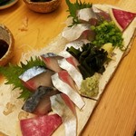 辰美寿し - 鯖、鯵