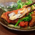 ジャム cafe 可鈴 - チーズ入りチキンカツのアップ