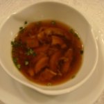 ポルチーニ茸のコンソメ