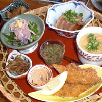 四季のあじわい 松籟亭 - 籠盛りランチ