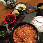 青やぎ - 先輩はひつまぶしを締めに選択しました。