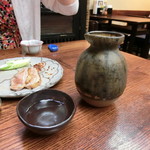 利久庵 - 「菊正宗樽酒　辛口」（一合）550円