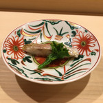 鮨 あらい - （2017年4月）アカムツの酒蒸し