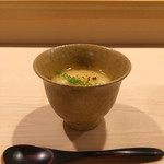 鮨 あらい - （2017年4月）スッポンの茶碗蒸し