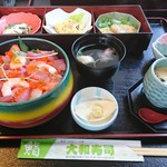 大和寿司 - 海鮮ちらし御膳