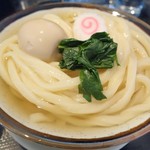 まさか - さぬきかけうどん（ひやあつ）